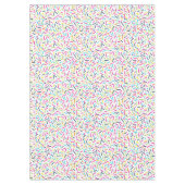 Nappe Motif de fête colorée (Devant)