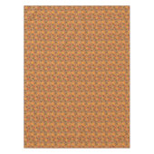 Nappe Motif de feuilles carrelées de saison automne (Devant)