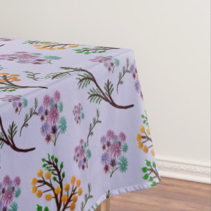 Nappe Motif de feuilles de forêt sans couture foncé bota