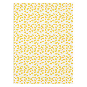 Nappe Motif de feuilles de Ginkgo jaune