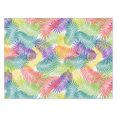 Nappe Motif de feuilles de palmiers stylisées à la noix (Devant (Horizontal))