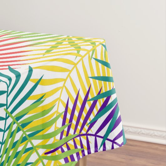 Nappe Motif de feuilles de palmiers stylisées à la noix (In Situ)