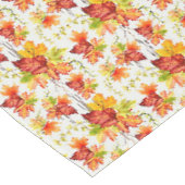 Nappe Motif de feuilles d'érable d'automne (Angle)
