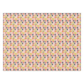 Nappe Motif de fleur moderne de la moitié du siècle (Devant (Horizontal))