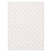 Nappe Motif de fleur rose mou d'aquarelle (Devant)