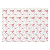 Nappe Motif de fleur sauvage rose (Devant (Horizontal))