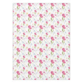 Nappe Motif de fleur sauvage rose (Devant)