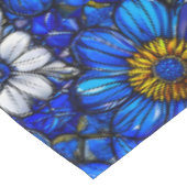 Nappe Motif de fleurs bleues (Angle)