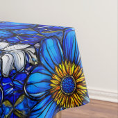 Nappe Motif de fleurs bleues (In Situ)