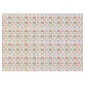 Nappe Motif de fleurs d'aquarelle moderne (Devant (Horizontal))