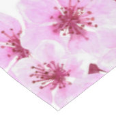 Nappe Motif de fleurs de cerisiers (Angle)