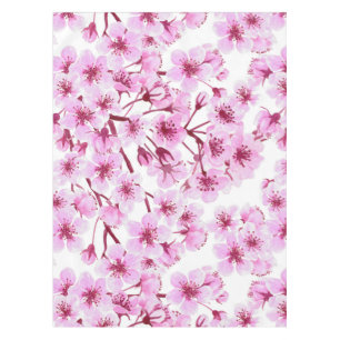 Nappe Motif de fleurs de cerisiers