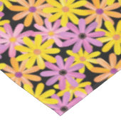 Nappe Motif de fleurs de Gerbera, arrière - plan (Angle)