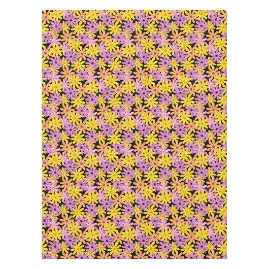 Nappe Motif de fleurs de Gerbera, arrière - plan (Devant)