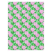 Nappe Motif de fleurs de pivoines roses (Devant)