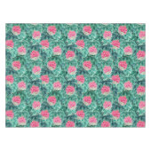 Nappe Motif de fleurs de Protea exotiques (Devant (Horizontal))