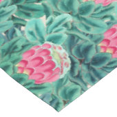 Nappe Motif de fleurs de Protea exotiques (Angle)