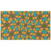 Nappe Motif de fleurs esthétiques (Devant (Horizontal))