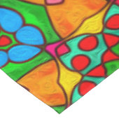 Nappe Motif de fleurs esthétiques (Angle)