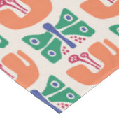 Nappe Motif de fleurs papillon (Angle)
