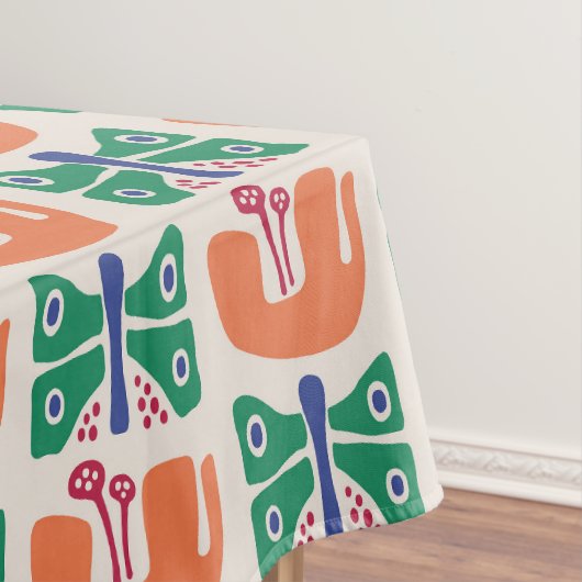 Nappe Motif de fleurs papillon (In Situ)