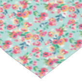 Nappe Motif de fleurs peint (Angle)