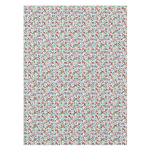 Nappe Motif de fleurs peint (Devant)