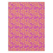 Nappe Motif de fleurs Super magenta violet (Devant)