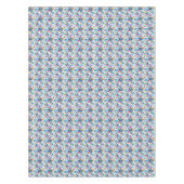 Nappe Motif de fleurs tropical géométrique (Devant)