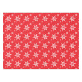 Nappe Motif de flocon de neige, Flakes blancs, Neige, Ro (Devant (Horizontal))
