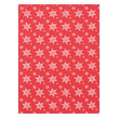 Nappe Motif de flocon de neige, Flakes blancs, Neige, Ro (Devant)