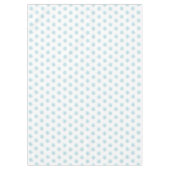 Nappe Motif de flocon de neige sur fond blanc (Devant)
