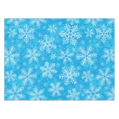 Nappe Motif de flocons blancs (Devant (Horizontal))
