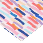 Nappe Motif de frappe de pinceau coloré (Angle)