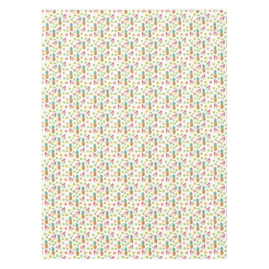 Nappe Motif de fruit glacé d'aquarelle (Devant)