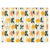 Nappe Motif de fruits d'agrumes avec Feuilles verts (4) (Devant (Horizontal))