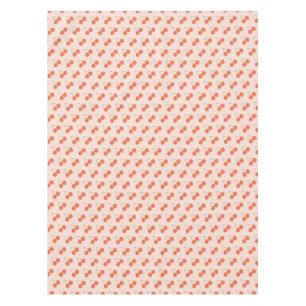 Nappe Motif de fruits de cerise rose et rouge 