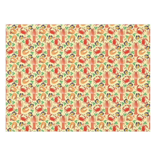 Nappe Motif de fruits de mer (Devant (Horizontal))
