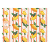 Nappe Motif de fruits Mango avec Feuilles verts (Devant (Horizontal))