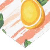 Nappe Motif de fruits Mango avec Feuilles verts (Angle)
