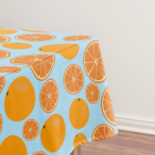 Nappe Motif de fruits orange (In Situ)