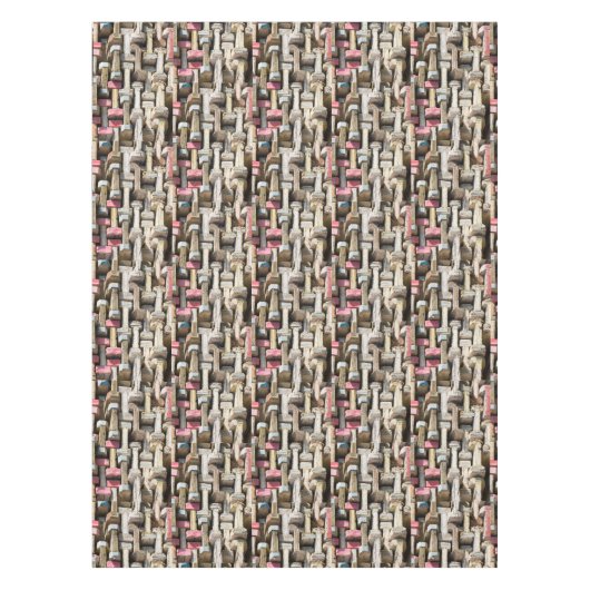 Nappe Motif de géométrie (Devant)