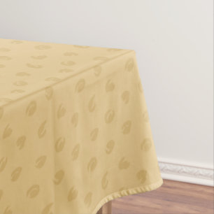 Nappe motif de grains de café