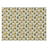 Nappe Motif de grenouilles fantaisistes en imperméables (Devant (Horizontal))