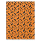 Nappe Motif de Halloween orange et noir (Devant)
