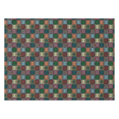 Nappe Motif de hibou multicolore (Devant (Horizontal))