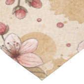 Nappe Motif de housse de café Fleur de Cerisier (10) (Angle)