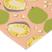 Nappe Motif de Jackfruit d'été tropical - Fruit exotique (Angle)