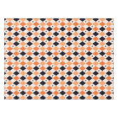 Nappe Motif de Jacquard d'Halloween Orange et Black Spid (Devant (Horizontal))