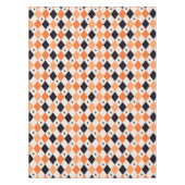 Nappe Motif de Jacquard d'Halloween Orange et Black Spid (Devant)